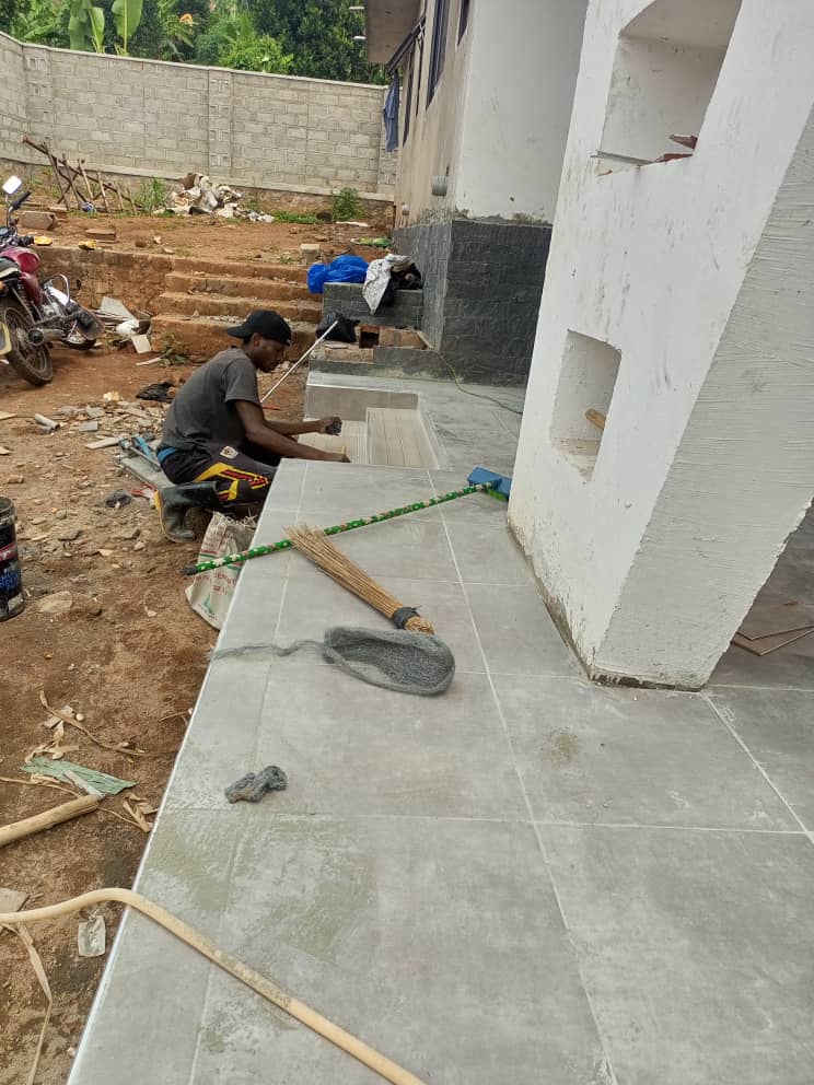 Innovative tile installation techniques. Innovative tile installation techniques.